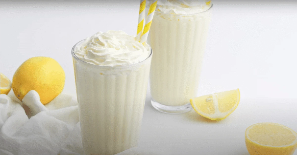 whipped lemonade