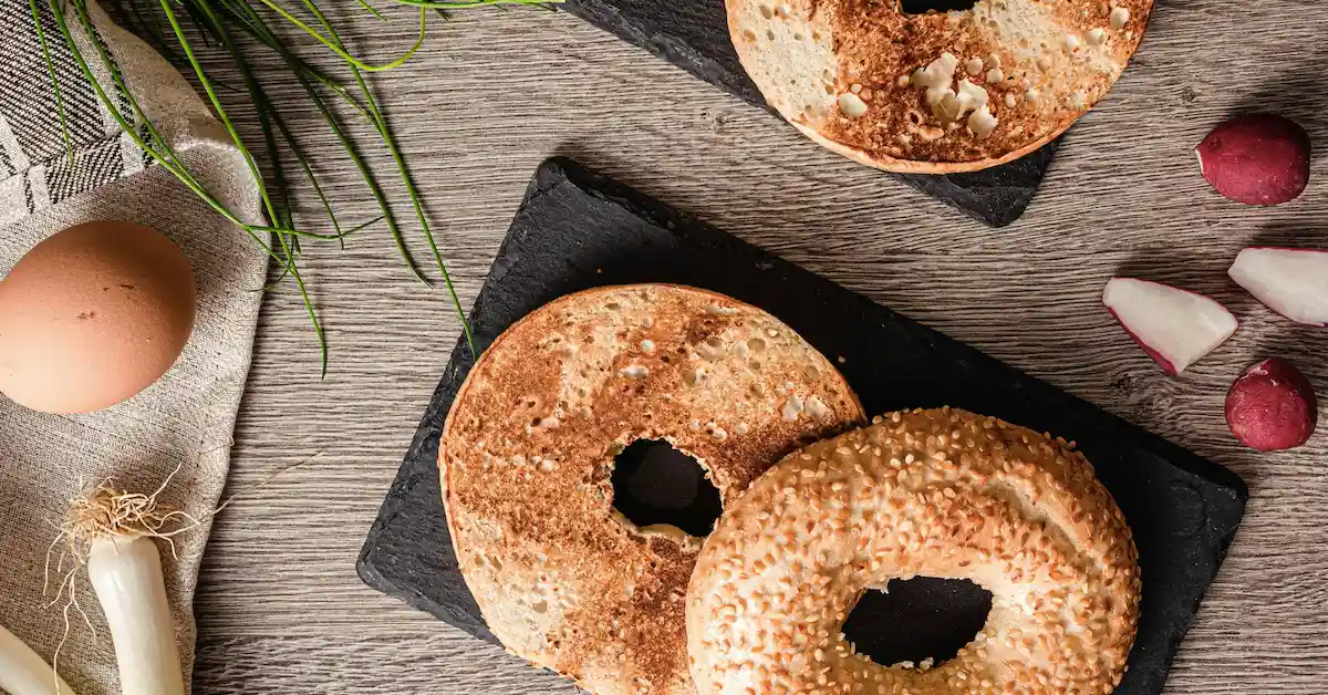 sourdough bagels