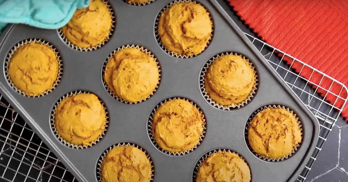 pumpkin muffins with cake mix